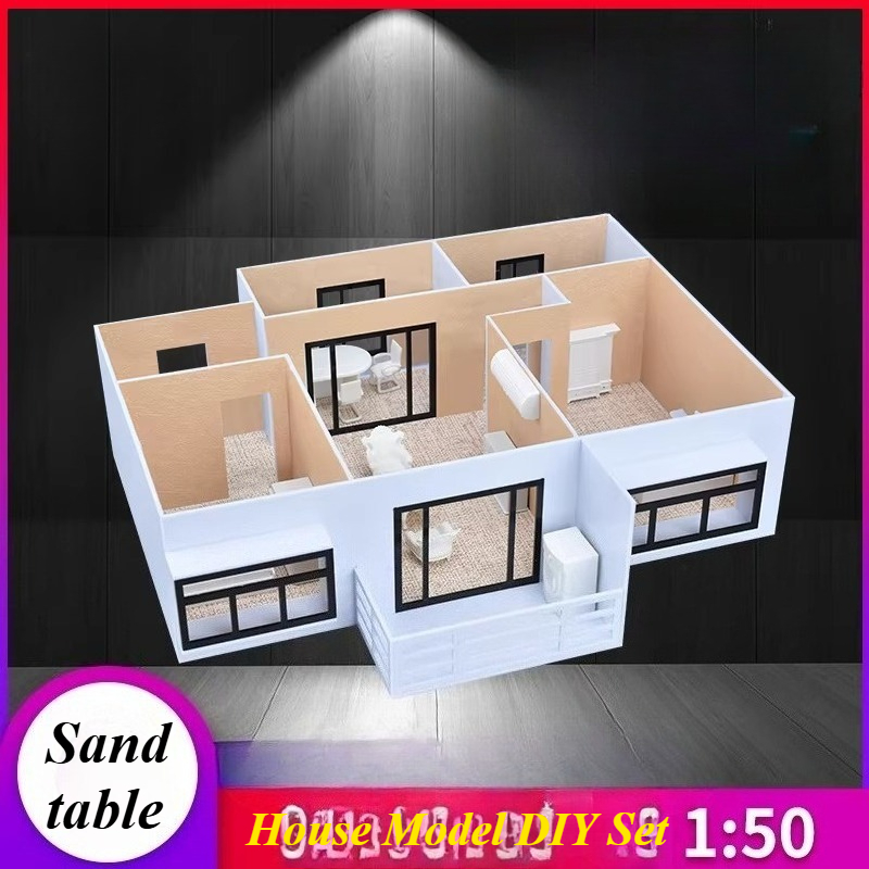 Interior Design Of House - 1:50 Scale Sand Table Diorama Interior