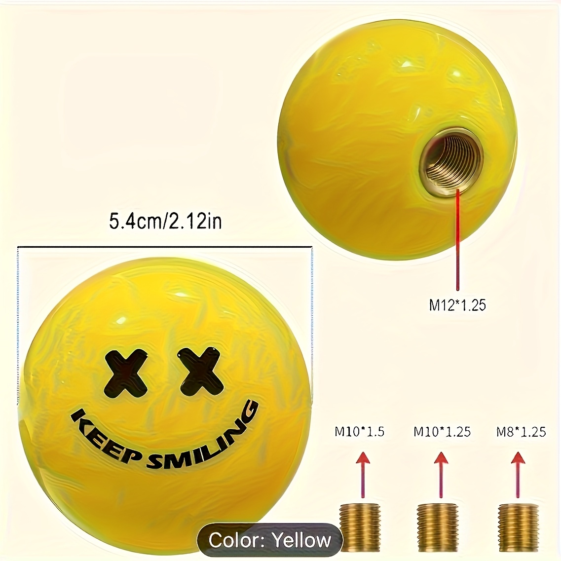 Keep Smiling Yellow & Black Ge - Interior Design Whimsical review and price
