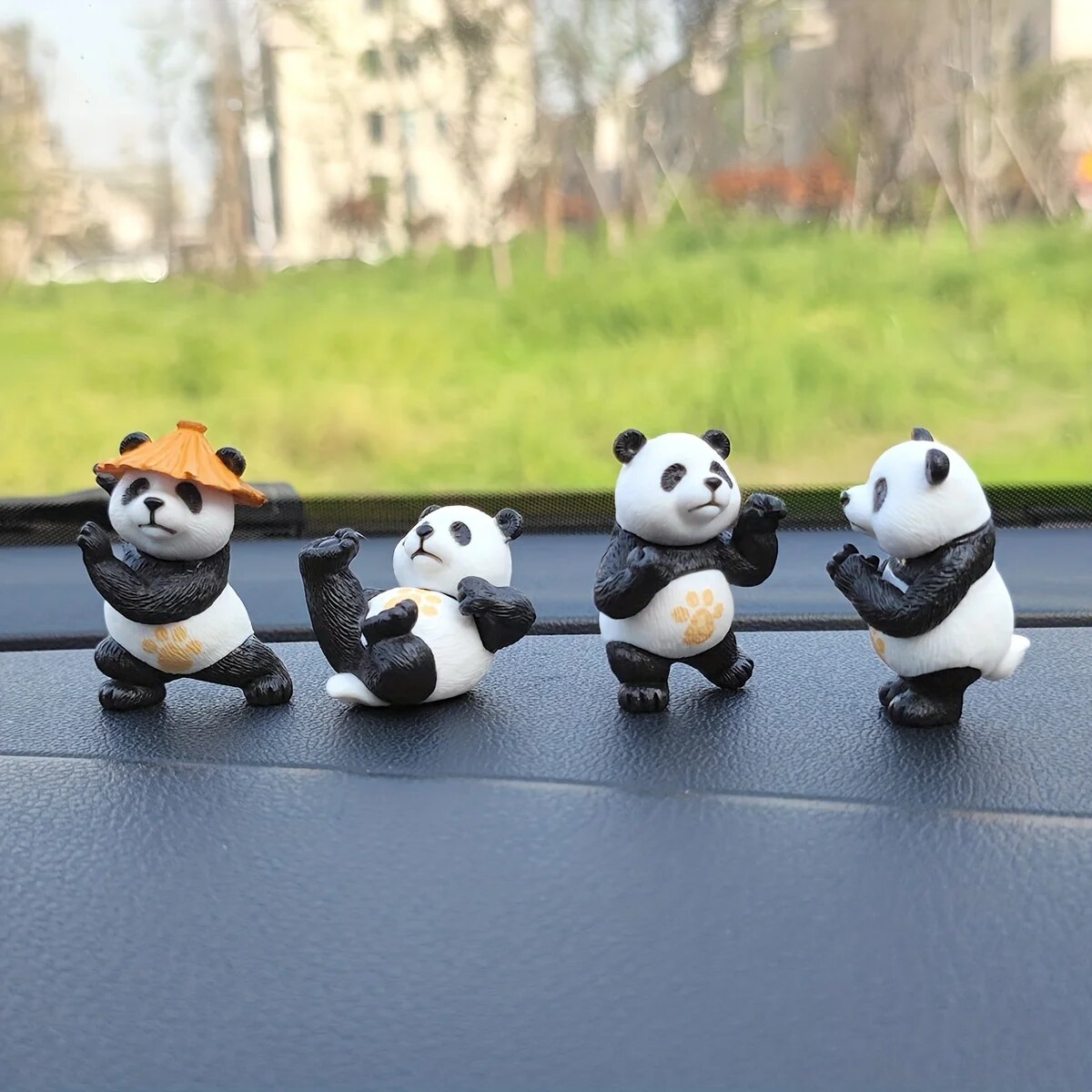 4pcs/set Panda Design Car Orna - Interior Design Of House review and price