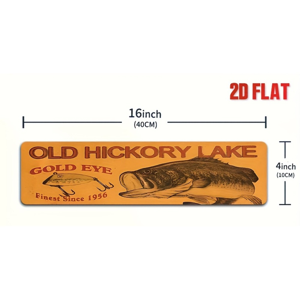 2D Flat Metal Fishing Theme Wa - Interior Design Of House review and price