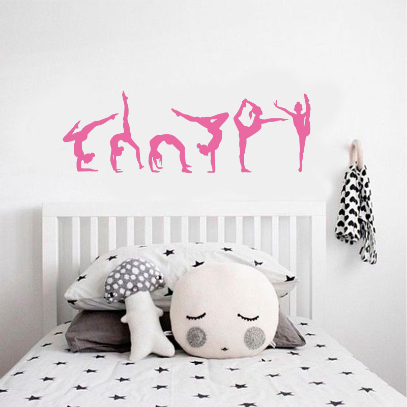 Set of 6 Gymnast Gymnastics Wa - Interior Design Ideas review and price