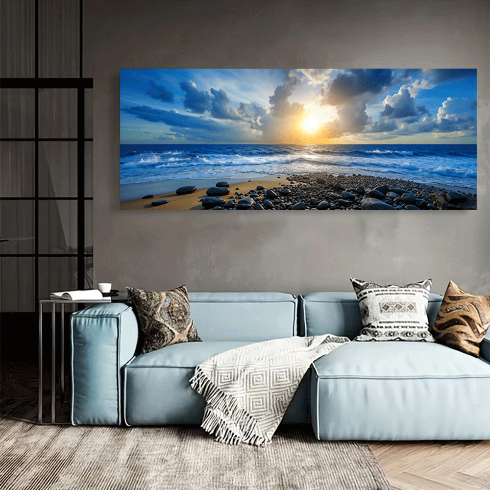 1PC-Canvas poster Unframed Oce - Interior Design Photo review and price