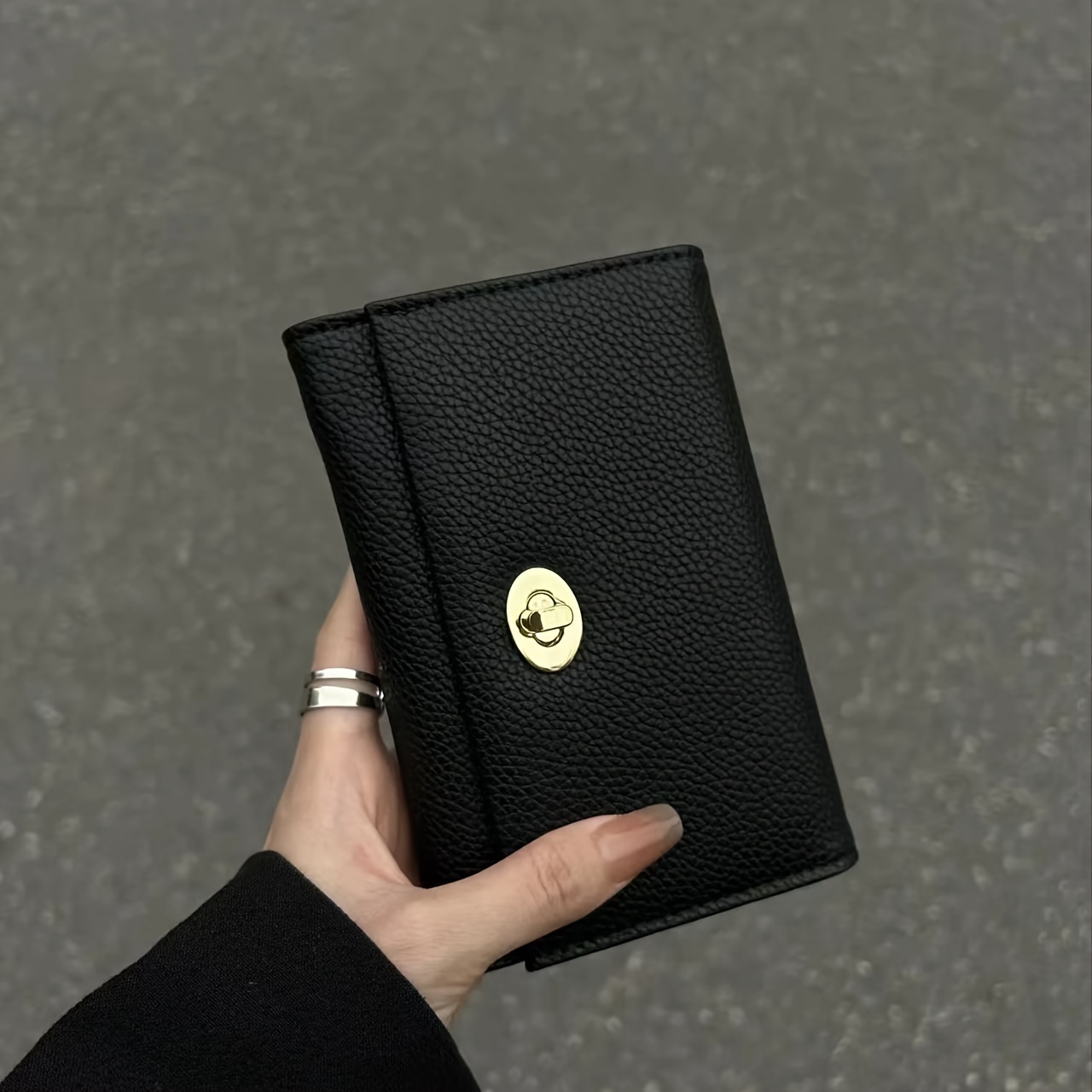 Exquisite Black Women's Wallet - Interior Design Photo review and price